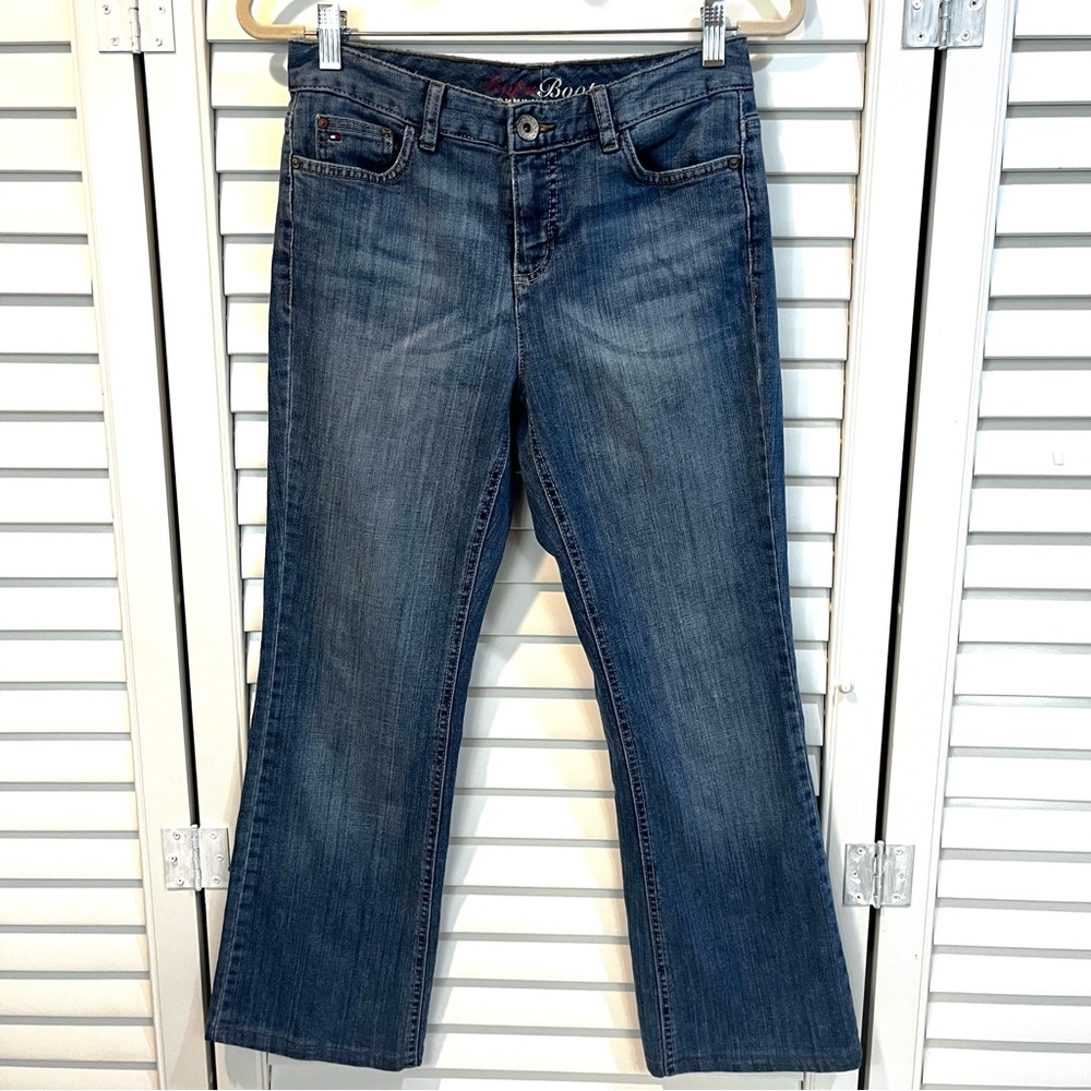Tommy Hilfiger Womens Jeans Size 4S Hope Bootcut Medium Wash Denim